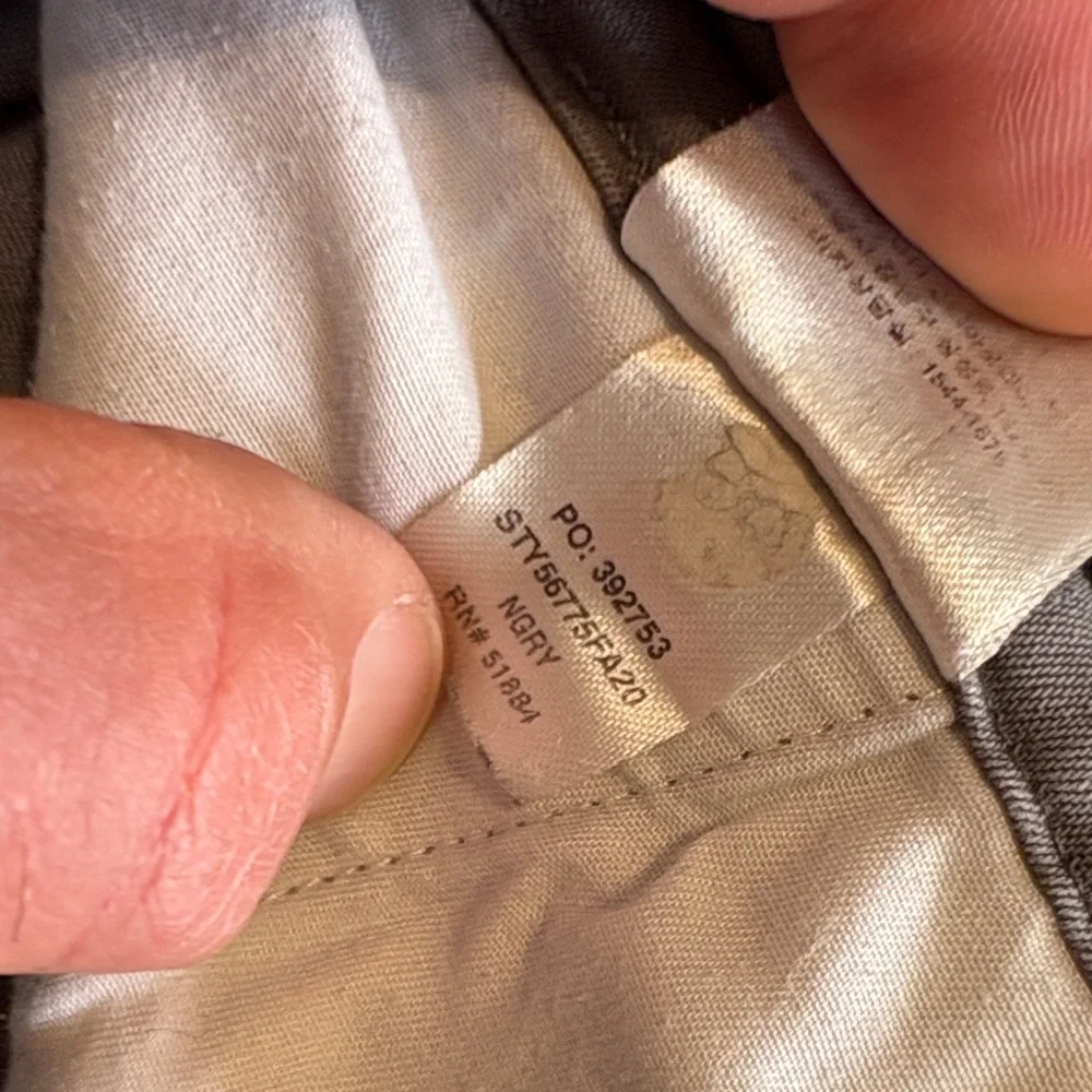 Vintage Patagonia Men's Carabon‎ Charcoal Pants Rn51884